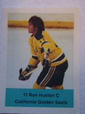 1974/75 Loblaws Hockey Stickers NHL California Golden Seals RON HUSTON