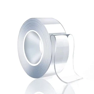 Double Sided Tape Heavy Duty,16.5Ft×1.18",Strong Adhesive Clear Tape Made of - Picture 1 of 7