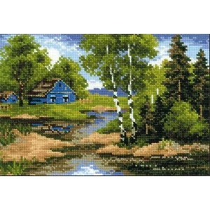 Riolis 1113 Die Haus Sommer Stickerei Kreuzstich Gezählter Aida - Bild 1 von 2