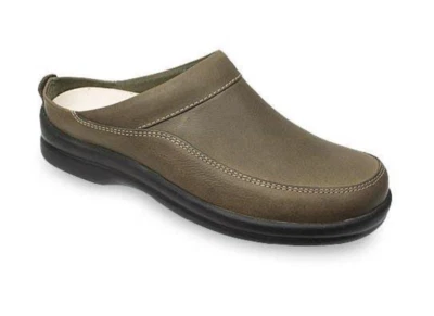 Footprints by Birkenstock Ashby Leather Slip-On Clogs, Eucalipto - Image 1 of 2