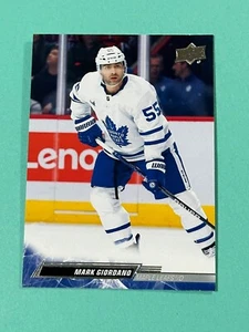2022-23 Upper Deck Series 2 Mark Giordano #421 Toronto Maple Leafs (F) - Picture 1 of 2