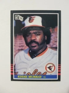 Tarjeta de béisbol Donruss Eddie Murray 1985 #47 Baltimore Orioles - Imagen 1 de 2