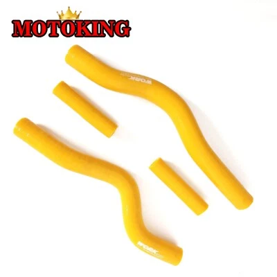 Yellow Radiator Silicone Hose For Suzuki RM250 RM 250 2001-2008 2002 2004 2006 Foto 1 de 4
