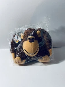 Vintage Heartline Snuggables Albert Monkey Plush Stuffed Animal 1983 New - Picture 1 of 4
