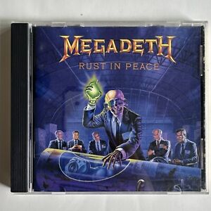 Rust in Peace by Megadeth (CD, Oct-1990, Capitol Records)