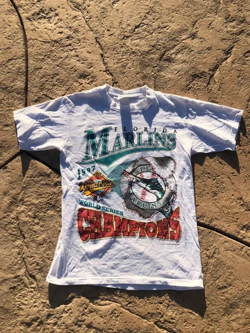 Vintage MLB Florida Marlins World Series Graphic Shirt Unisex Men Women KV11927 Cover