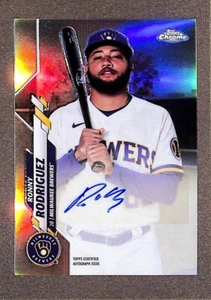 2020 Topps Chrome Update Target Auto Ronny Rodriguez #USA-RRO - Picture 1 of 3