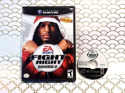 Fight Night: Round 2 (Nintendo GameCube, 2005) Game And Case - TESTED  - Image 1 of 4
