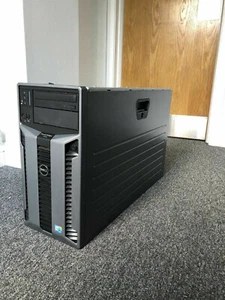 Dell Poweredge Tower T710 2 x HEX-Core X5675 3.06GHz 48GB DDR3 Server 512GB SSD - Picture 1 of 7