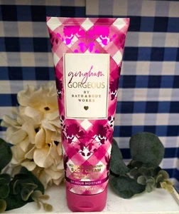 New Bath & Body Works Gingham Gorgeous Ultimate Hydration Body Cream 8 oz - Picture 1 of 2