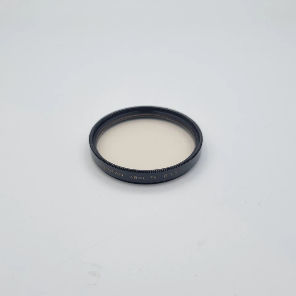 Heliopan 49x0.75 R1.5 -0 skylight filter vintage genuine #177 - Image 1 of 3