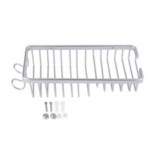 10X(Bathroom Basket Shelf Toilet Shower Shampoo Soap Dish Cosmetic Storage