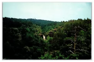 Cedar Falls As Seen From Mather Lodge, Petit Jean State Park, Arkansas - Picture 1 of 2