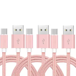 3 Pack 10FT Type C Charger For iPhone 15 Cable Cord Charging USB-C Charger - Picture 1 of 13
