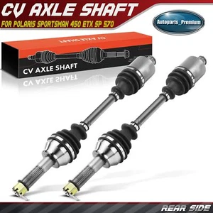 2x Rear Left & Right CV Axle Assembly for Polaris Sportsman 450 570 ETX SP 570 - Picture 1 of 9