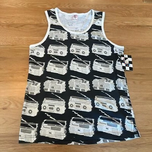 Vintage NWT Icecream BBC Mens Medium Boom Box Tank Top Y2K Dead Stock Skate - Picture 1 of 11