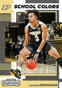 2019-20 Panini Contenders Draft Picks - School Color Inserts - Pick Your Players