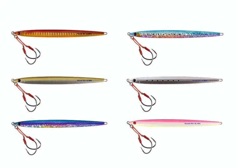 Mustad MEZASHI Slim Jig Jig-Köder 40g-200g Zocker Meeresköder Pilker Jiggen - Bild 1 von 4