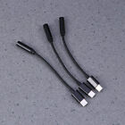 3PCS USB-C to 3.5mm Headphone Adapter Cable - Hi- DAC (Black)