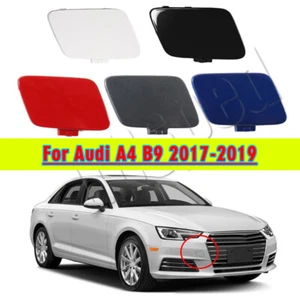 Tapa de cubierta de ojo de gancho de remolque para parachoques delantero para Audi A4 B9 2017-2019 8W0807241 nueva - Imagen 1 de 10