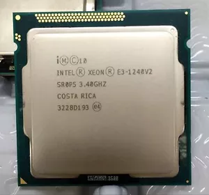 Intel Xeon Processor E3-1240 v2 8M Cache 3.40 GHz SR0P5 LGA1155 CPU - Picture 1 of 2