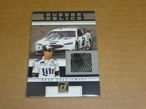 2018 Panini Donruss RACING BRAD KESELOWSKI RUBBER RELICS TIRE R4708