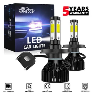 Bombilla LED H4 para Toyota Tacoma 2005 2006 2007-2015 faro extremadamente brillante 6000 k - Imagen 1 de 14