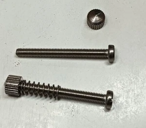 Dropout adjuster screws set w/ springs and end caps a pair 30mm - Picture 1 of 1