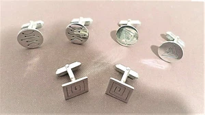 Gemelli, argento 925, fatti a mano, vari disegni! - Foto 1 di 3
