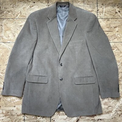 Ralph Lauren Mens Corduroy Sport Coat/ BLAZER 41L Brown Beige 100% Cotton - Image 1 of 4