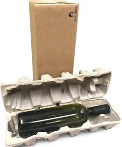Wine Shipping Box, Single - Pack of 3 - Picture 1 of 3