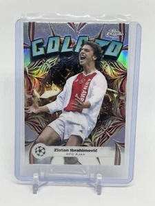2023-24 Topps Chrome Zlatan Ibrahimovic Golazo Refractor #GL-15 - Picture 1 of 2