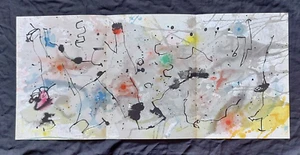 Derriere Le Miroir Trifold Lithograph Joan Miro - Picture 1 of 7