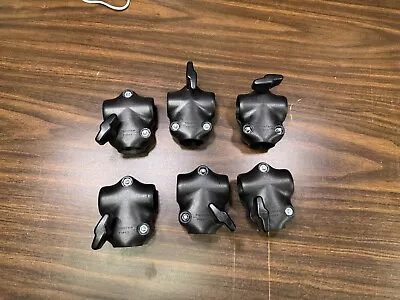 6 Pack Roland V-Drum T-Clamp Joint Pipe Assembly Pole Roland Rack 1.5" MDS-6 - Image 1 of 4