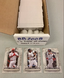2008 Upper Deck Piece of History Complete 200-cd Base Set Griffey Jr. Rodriguez - Bild 1 von 9