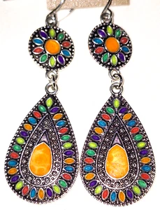 Women Earing Fashion Water Drop Shaped Dangle Earing Decor Gift - Picture 1 of 5