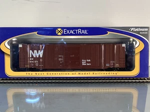 Exact Rail EP-80411-6 HO NW Norfolk Western Berwick 7327 Box Car #604580 New - Picture 1 of 2
