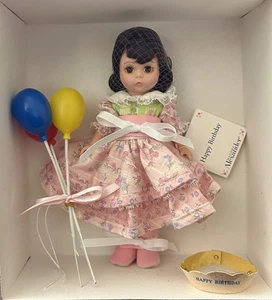 Terrific 2004 Vintage Madame Alexander 8" Doll, Happy Birthday 21525, NIOB w/Tag - Picture 1 of 11