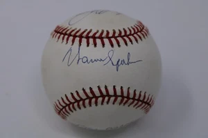 300 Game Winners Spahn Perry Carlton Niekro Wynn Signed ONL Baseball P ID:328719 - Picture 1 of 7