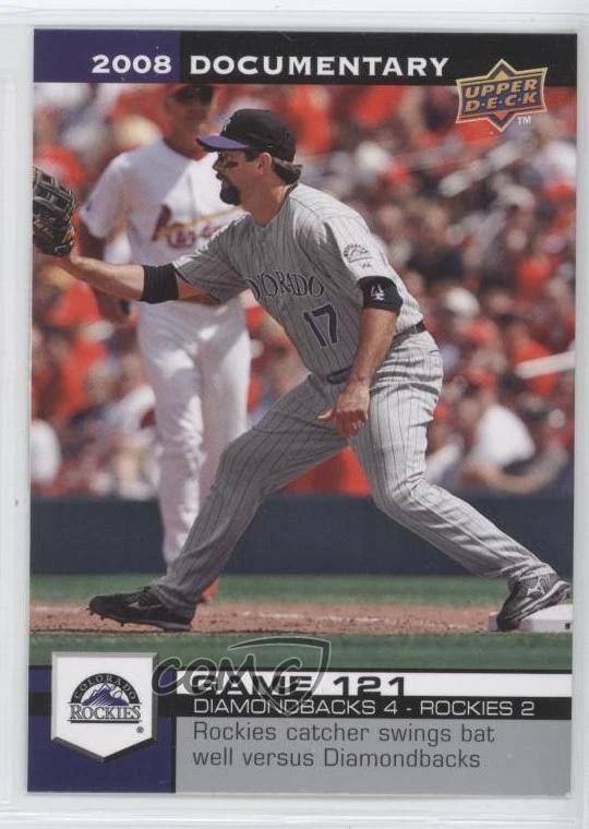 2008 Upper Deck Documentary Todd Helton #3570 HOF - Image 1 of 2
