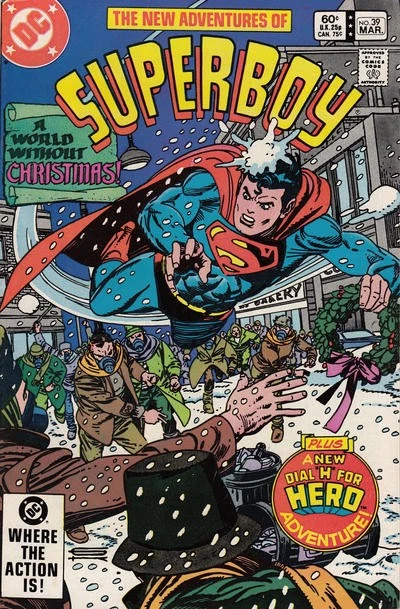 New Adventures of Superboy, The #39 VF; DC | Christmas Dial H For Hero - w/Bag+B - Image 1 of 1