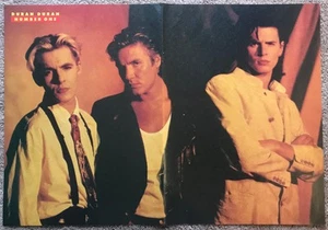DURAN DURAN - 1988 UK Magazine centrefold poster - Picture 1 of 1