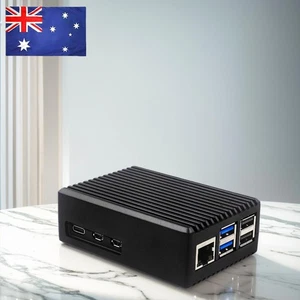 Case with Heatsink Fan Case with Cooling Fan Reusable for Raspbery Pi 5 - Afbeelding 1 van 11