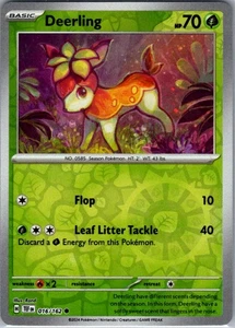 Deerling - 016/162 Reverse Holo Common SV05: Temporal Forces NM - Picture 1 of 2