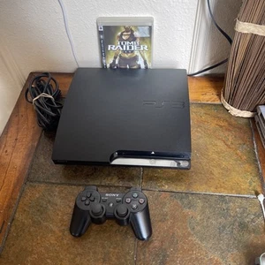 Sony PlayStation 3 Slim Schwarz PS3 OFW 3,55 mit 120GB CECH-2101A getestet - Bild 1 von 12