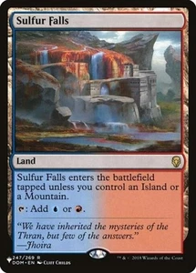 Sulfur Falls - Near Mint MTG Secret Lair Commander: Heads I Win, Tails You Lose - Picture 1 of 1