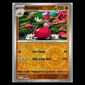 Medicham 083/162 Reverse Holo - Temporal Forces Pokemon Card - Picture 1 of 1