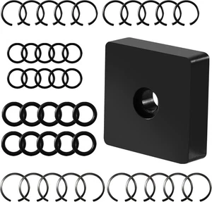 5-Pack 1/2" and 3/8" Impact Retaining Ring Clip With O-Ring for Milwaukee Electr - Picture 1 of 4