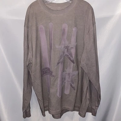 Camiseta Manga Longa Travis Scott Utopia Circus Maximus Tour, Merch Oficial XXL - Imagem 1 de 4