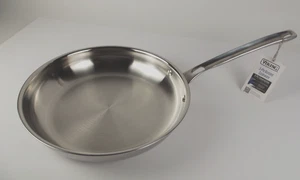 Viking Bratpfanne 10 Zoll 3-lagig verklebt 304 Edelstahl mit Aluminiumkern - Bild 1 von 8